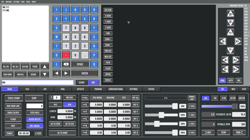 Probe Basic MDI interface